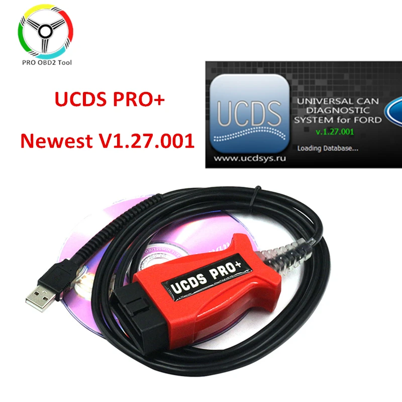 UCDS Pro for Frd UCDS Pro + V1.27.001 وظائف كاملة مع 35 الرموز UCDS Pro OBD2 كابل التشخيص الكامل المنشط UCDS 1.27 #1