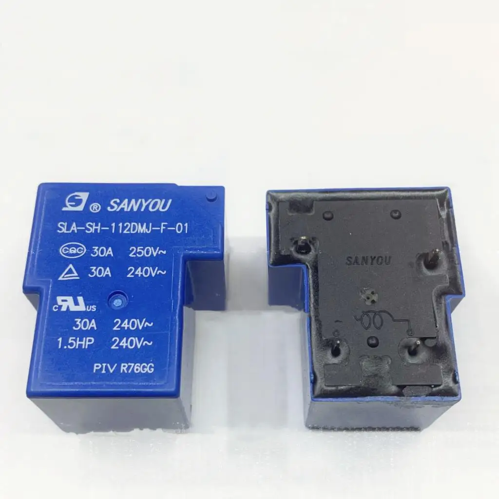 

10pcs/lot 100%Original New Relay SLA-SH-112DMJ 12VDC SLA-S-124DMJ-24VDC SLA S 124DMJ 12V 24V 48V 4PIN 30A 250VAC