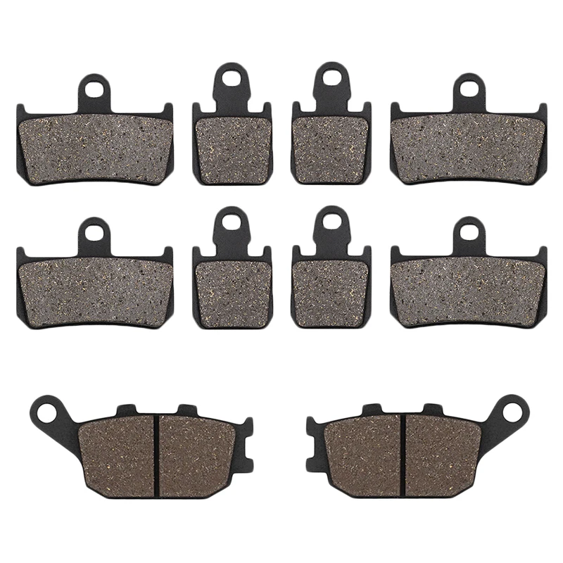 Motorcycle Front and Rear Brake Pads for Yamaha YZFR1 YZF-R1 YZF R1 2007 2008 2009 2010 2011 2012 2013 2014 Brake Disks STREET