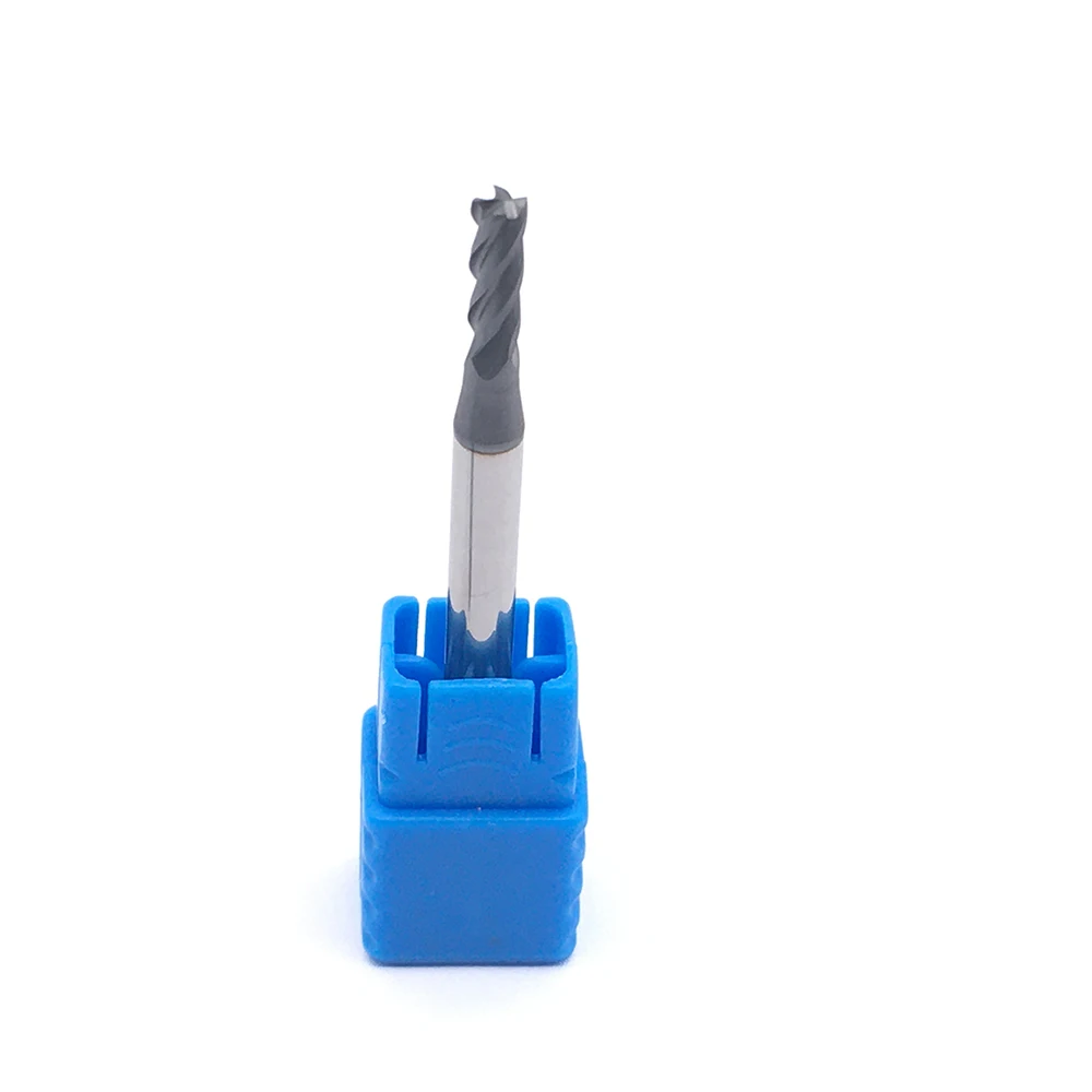 Endmills โลหะผสม 1PCS HRC50 4 ขลุ่ย 3.0XD4X50L ตัดด้านล่างคาร์ไบด์ทังสเตนสตีลสี่ใบมีดเครื่อง CNC เครื่องกลึง
