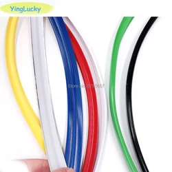 Moulage en T en plastique pour borne d'arcade, 10m de long, 16mm /19mm de largeur, chrome/noir