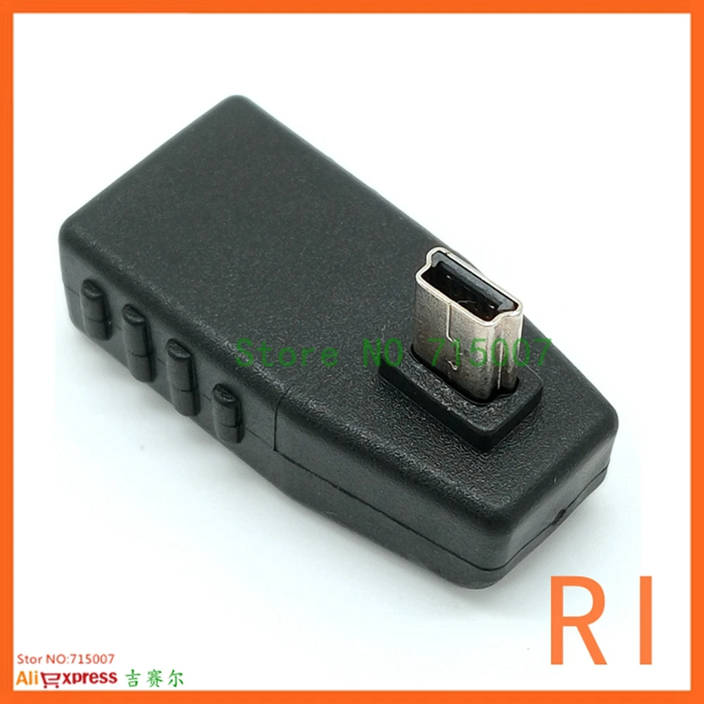 Mới Mini USB Đực Sang USB Nữ Bộ Chuyển Đổi Cổng Kết Nối Truyền Dữ Liệu Đồng Bộ OTG Adapter Dành Cho Xe Hơi AUX MP3 MP4 Viên điện Thoại Ổ U