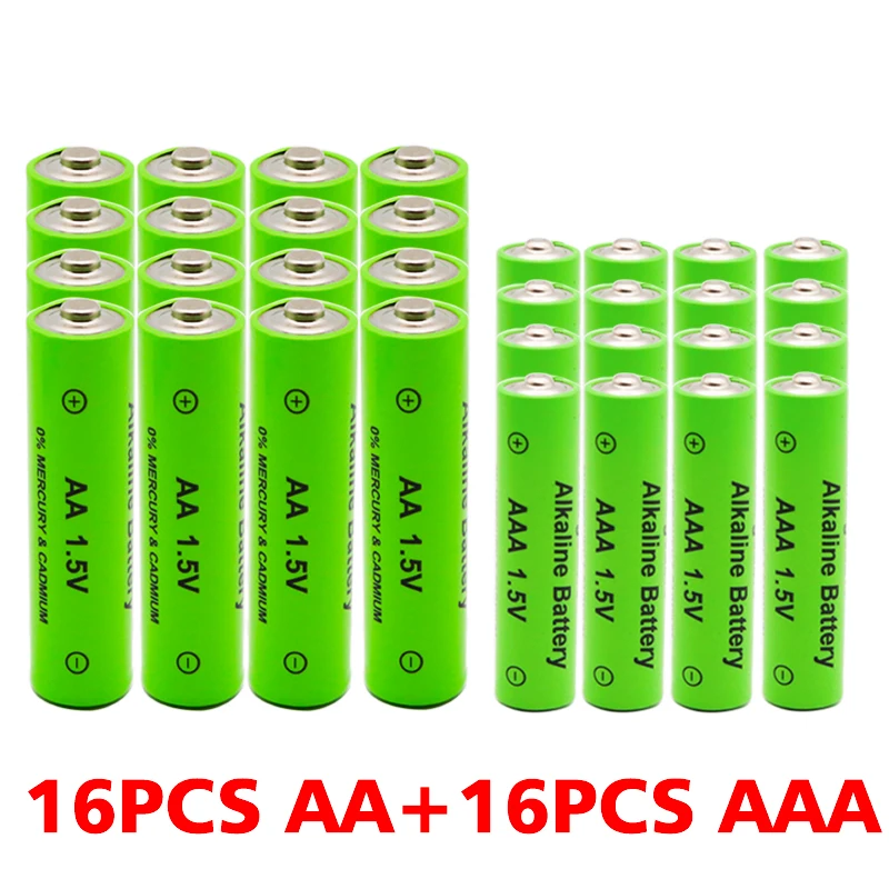 1.5V AA + AAA NI MH akumulator aa aaa alkaliczny 3800-3000mah do latarki zabawki zegar odtwarzacz MP3 wymień baterię Ni-Mh