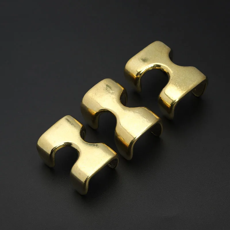 1pcs Brass Claw Clasp Rope Clip Buckle for DIY Leather Craft Harness Traction Rope Fixed Bag Hardware Accessories