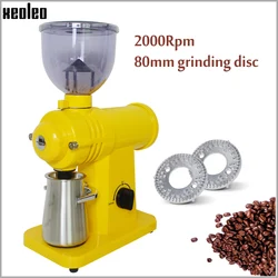 XEOLEO 250g Filter coffee grinder 150W Electric Coffee grinder Stainless steel Ghost teeth Yellow/white/black Coffee grinder