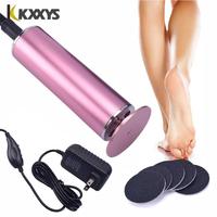 Electric Foot File Pedicure Tools Files Callus Remover Rechargeable Sawing Feet Dead Skin Peel Remover & Replacement Sandpaper