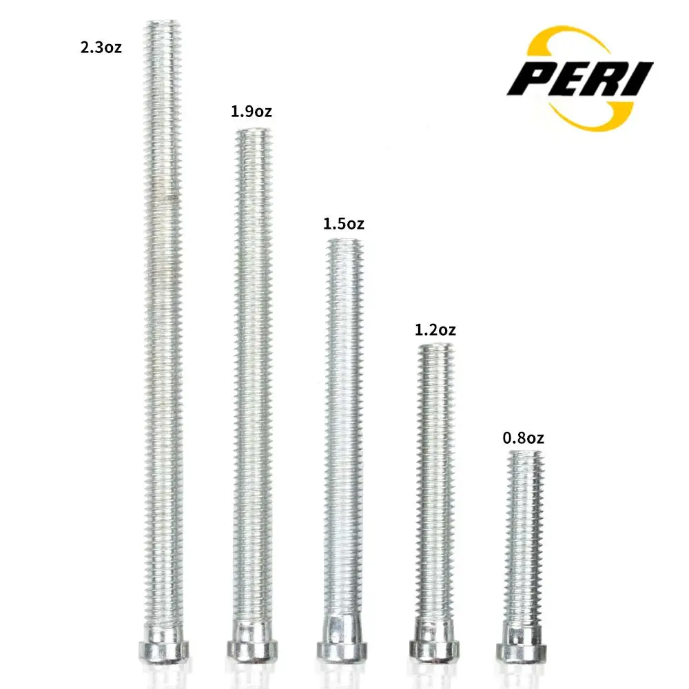 Original PERI Pool Cue Um parafuso ajustado do peso do parafuso ajusta o peso 5 pedaços de peso parafuso durável profissional Bilhar Acessórios