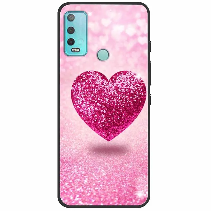 For Wiko Power U30 Case U20 U10 Soft Painted Cool TPU Black Back Cover for Wiko Power U20 Phone Cases Silicone PowerU30 U 20 10