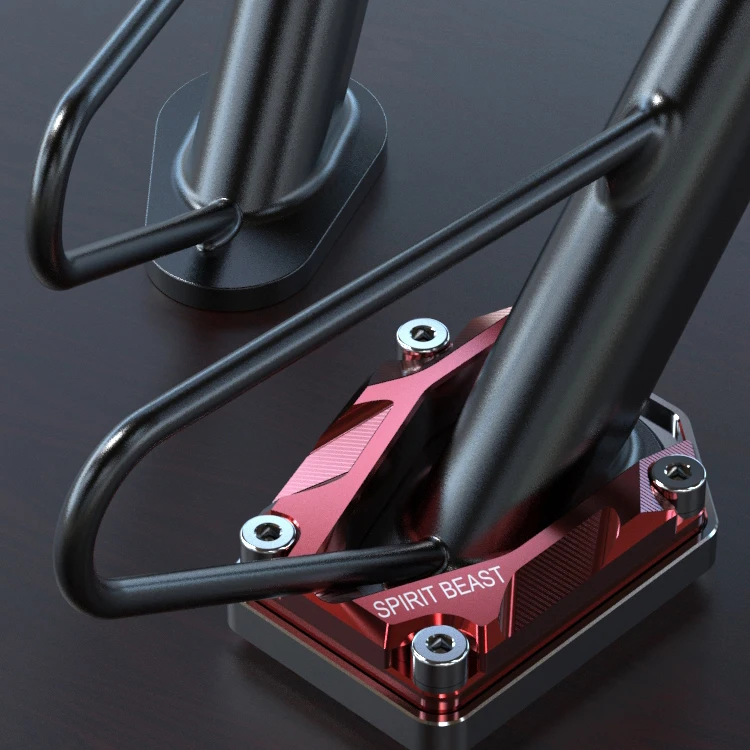Spirit Beast Motorcycle Foot Support pad Accessories Side Stand Pad Extension Side support pad For VOGE 300RR 300R 300AC 300DS