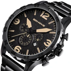 Ben Nevis 2020 Hot Sale Men Watches Luxury Quartz Watches Man Clock Military Sports Date Analog Watch for Men Relogio Masculino