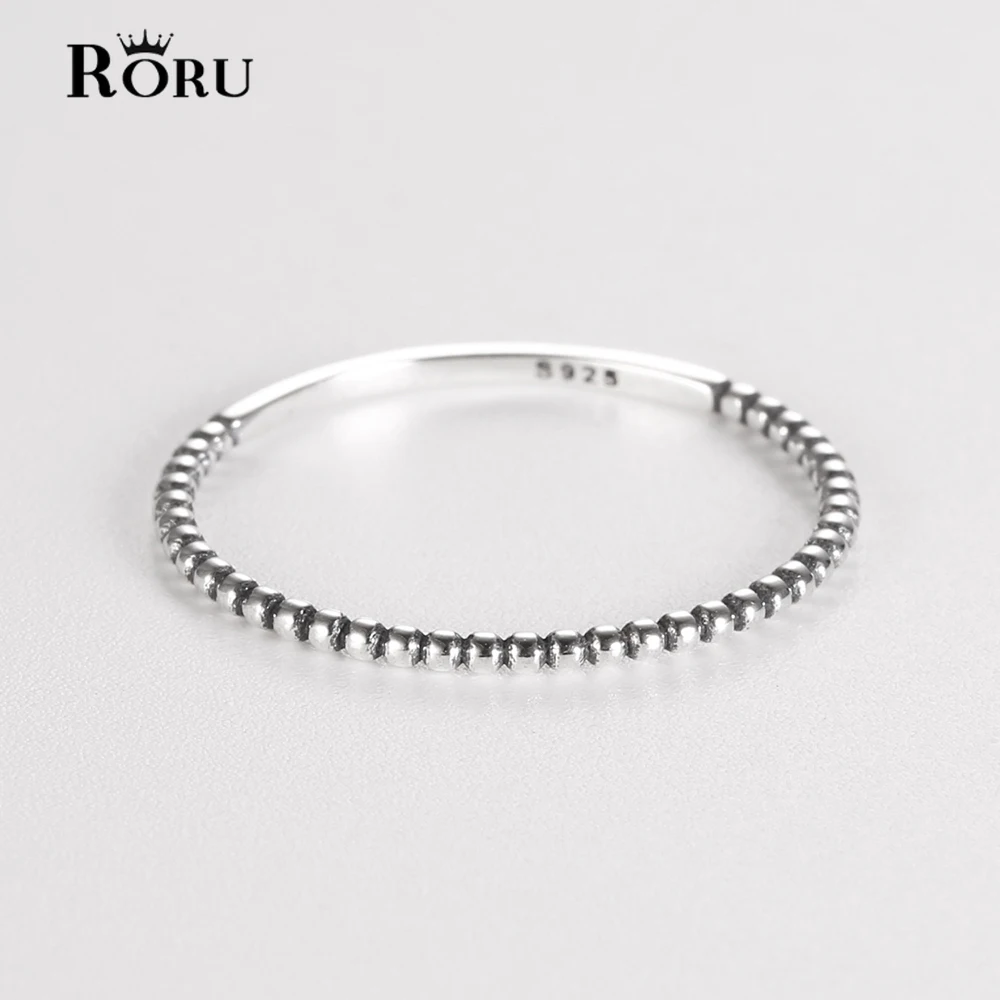 Real 925 Silver Twist Rings for Women Men Retro Thin Finger Ring Birthday Party Punk Style Jewelry Accessories 2021 New Summer