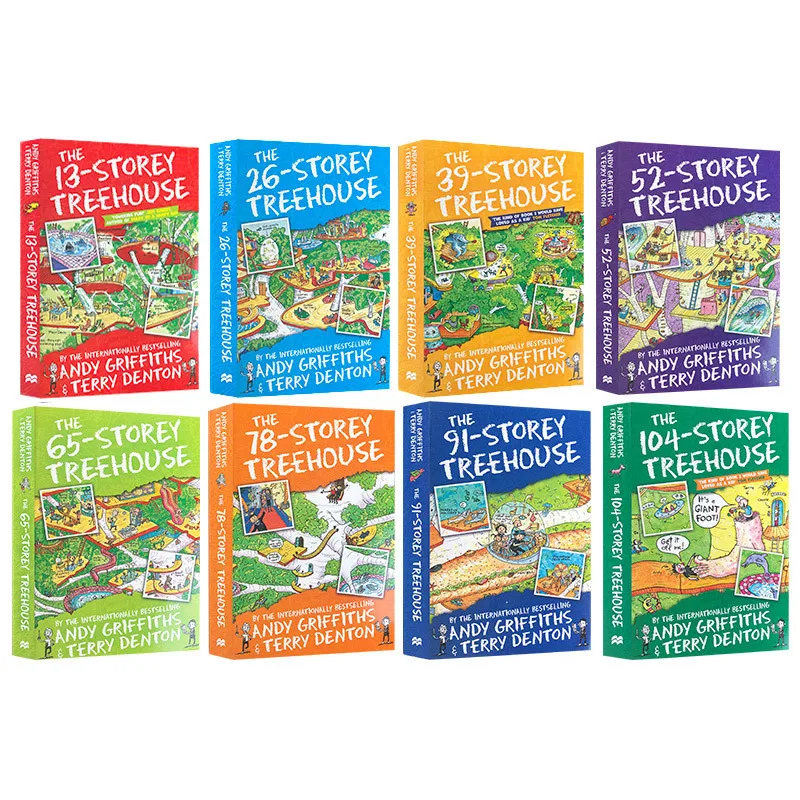 9 Books/Set  The Storey Treehouse Book  Interesting Story Children's Picture English Books Kids Learning Toys