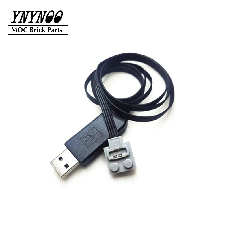 

NEW Electric Power Functions Bricks Blocks Parts 8886 Transfer Extension Wire Cord for Connection with USB and 8881 8883 Motors