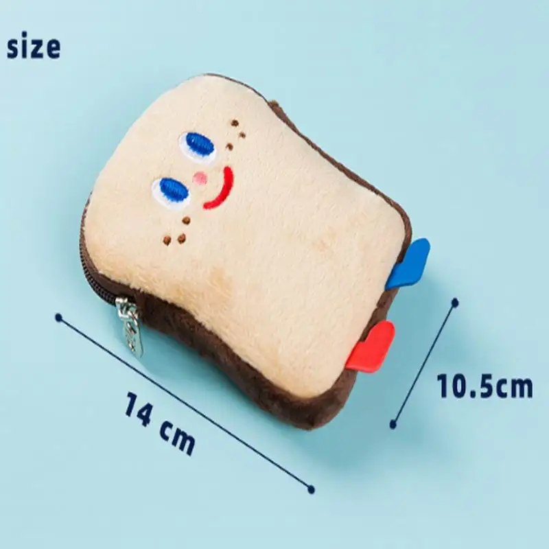 Bentoy Milkjoy Flannel Soft Cute Girls Coin purse Student Bus Bank Card Holder Case Women Phone Bag Mini Money Bag Coin Pouches