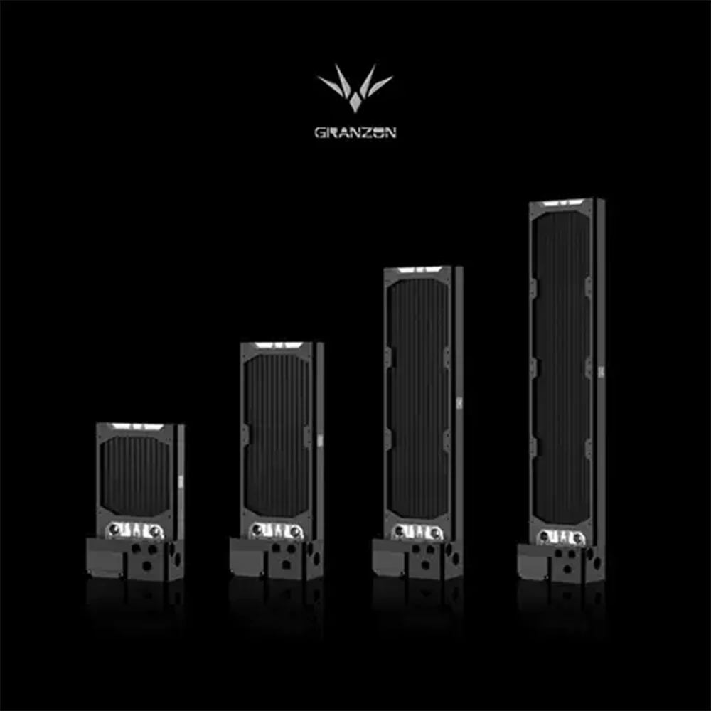 

Granzon GZMN 120/240/360/480 мм встроенный радиатор насоса комбинация AIO, система водяного охлаждения тонкая секция для вентиляторов 120*120 мм