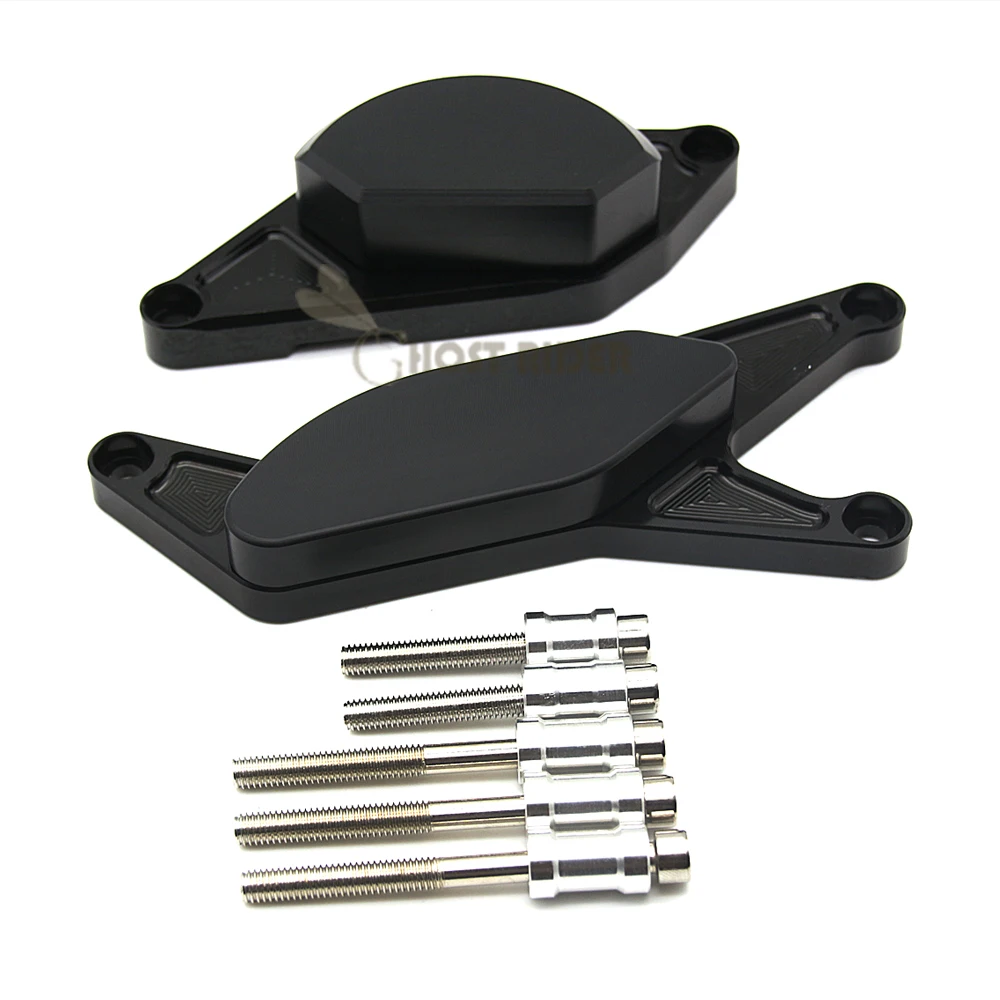 Dla SUZUKI GSR750 GSR 750 2012 2013 2014 CNC aluminium + POM pełny zestaw silnika Crash pady rama suwaki Protector