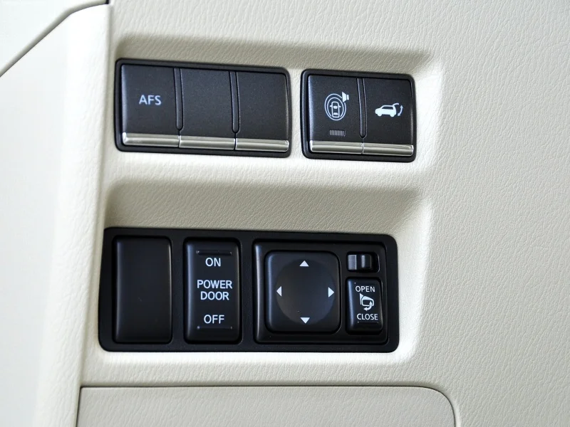 For Infiniti QX56 2009-2012 With Electric Folding Mirror Car Side Mirrors Folder Folding Spread Remote Control Kit