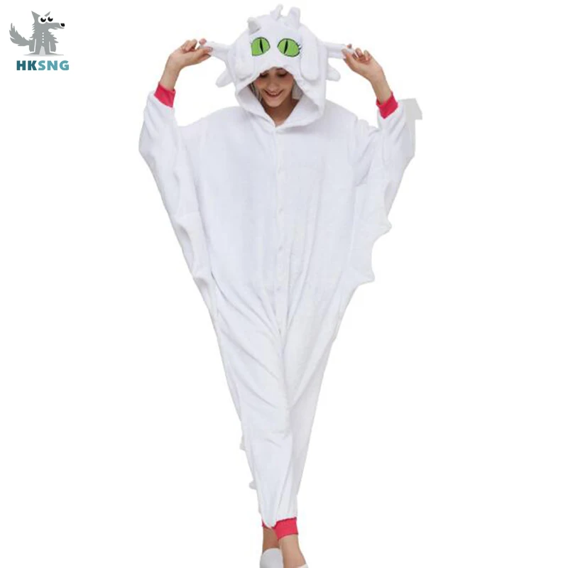 

HKSNG Kigurumi Adult Dragon Onesies Cosplay Costume Anime Pajamas Halloween Party Jumpsuits Pyjamas Suit