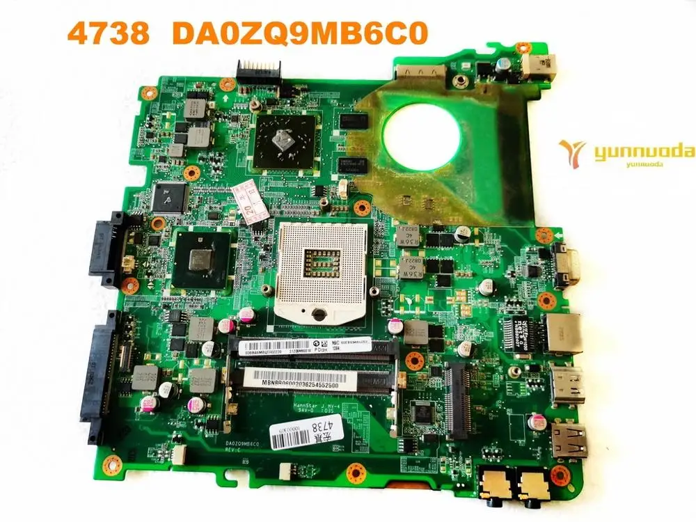 DA0ZQ9MB6C0 For ACER 4738 4738G 4738Z laptop  motherboard HM55 DDR3  tested good