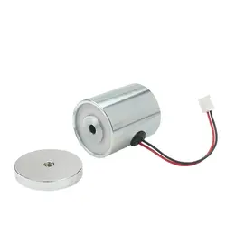 25/29 energized non-magnetic electromagnet DC12V small solenoid coil magnetic force 7kg lifting electromagnet