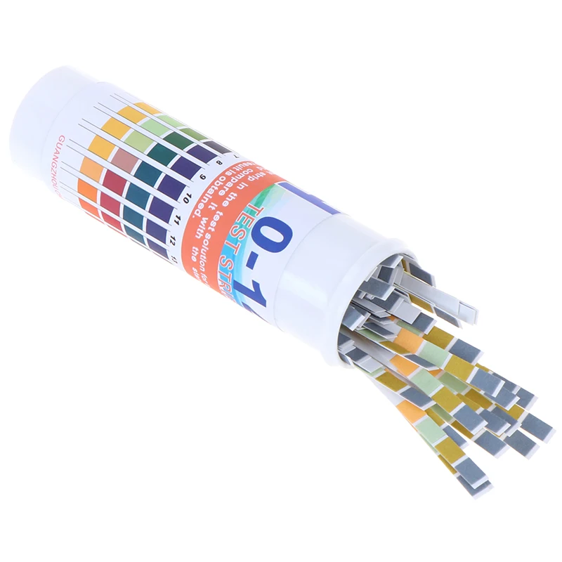 150 Strips Gebotteld Ph Test Strip Volledige Bereik 0-14 Ph Zuur Alkalisch Indicator Urine Speeksel Universele