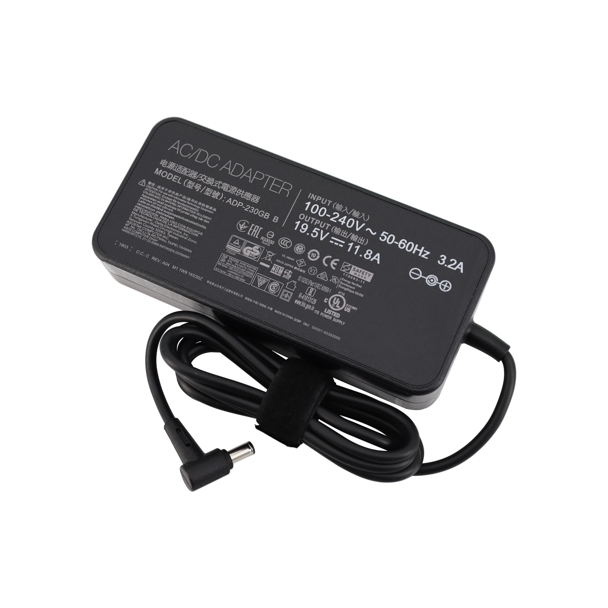 

Laptop Adapter 19.5V 11.8A 230W 6.0*3.7mm ADP-230GB B AC Power Charger For ASUS ROG Strix G531GV-DB76 Laptop