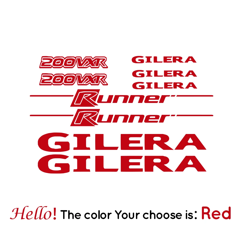 Suitable for gilera graphic scooter, runner, moped, car decal, personalized waterproof and interesting stickerpvcjp