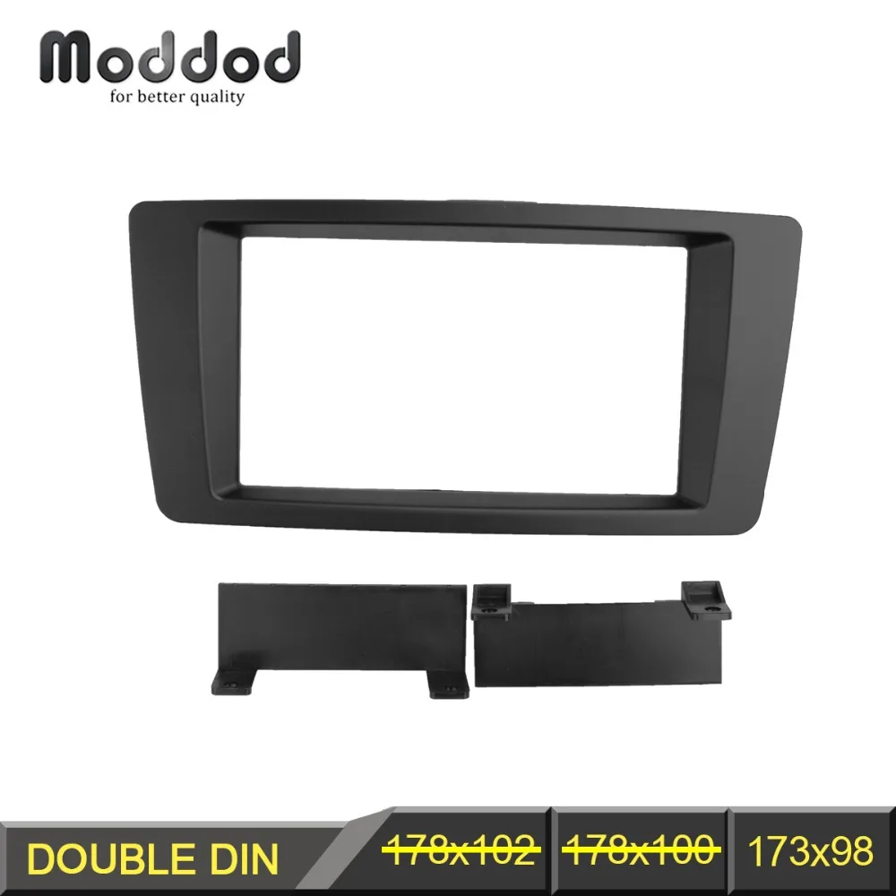 

Double Din For Skoda Octavia Laura Yeti Radio CD DVD Audio Panel Dash Mount Trim Refit Kit Fascia Face Surround Frame Bezel