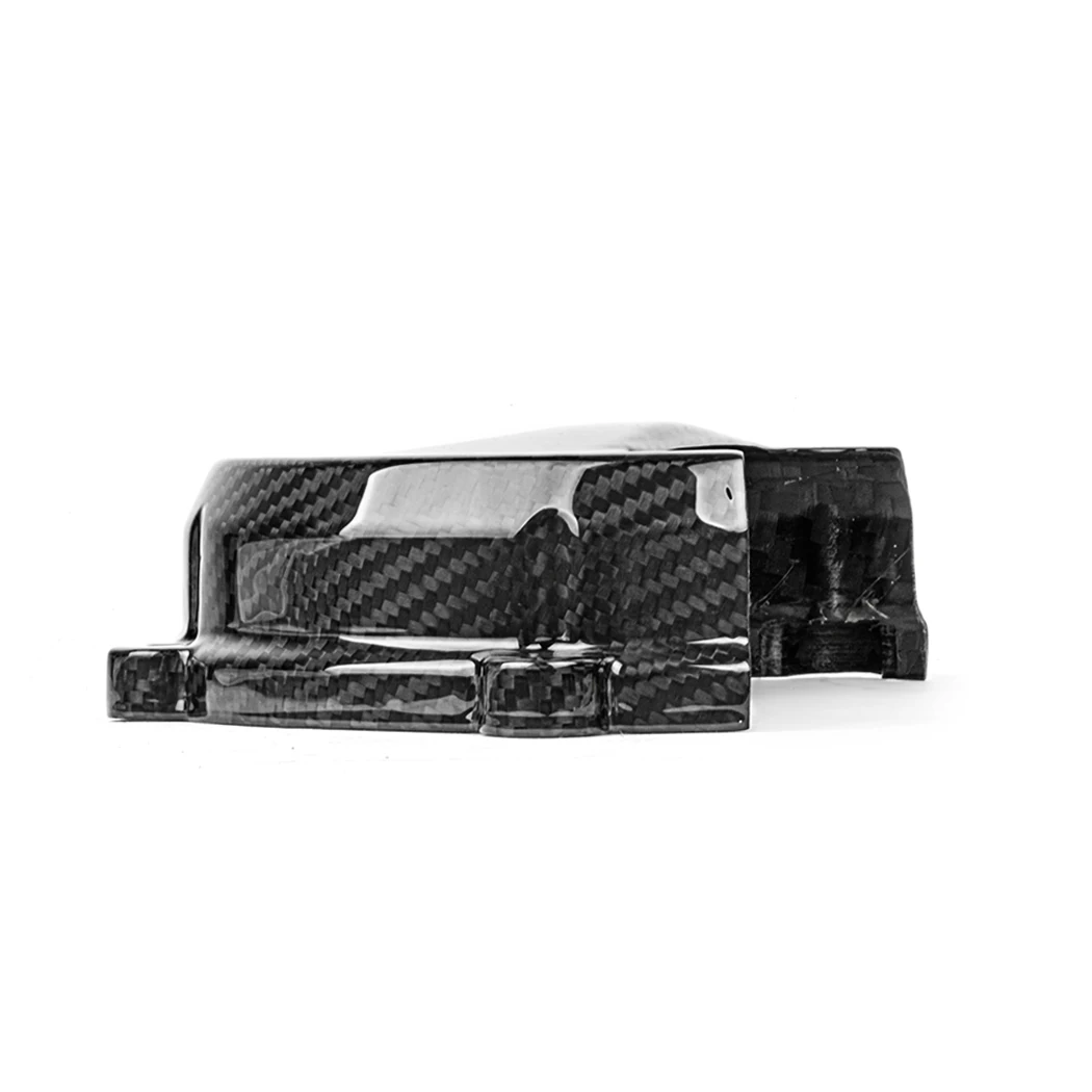 Full Carbon Fiber Engine Cover Protection Twill Weave Motorcycle Parts For Ducati Panigale V4 2018 2019 2020 2018+