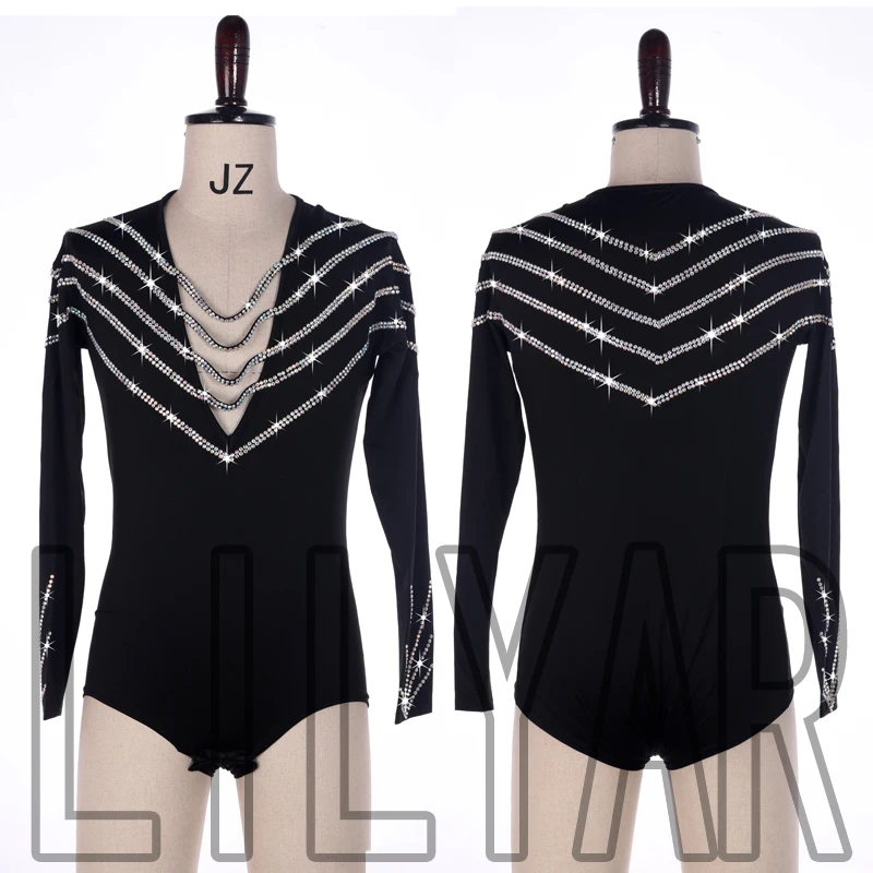 Latin Dance Top Latin Dancing Shirts Adult Kids Competition Performance Wear Salsa Square Professional Practice Clothing