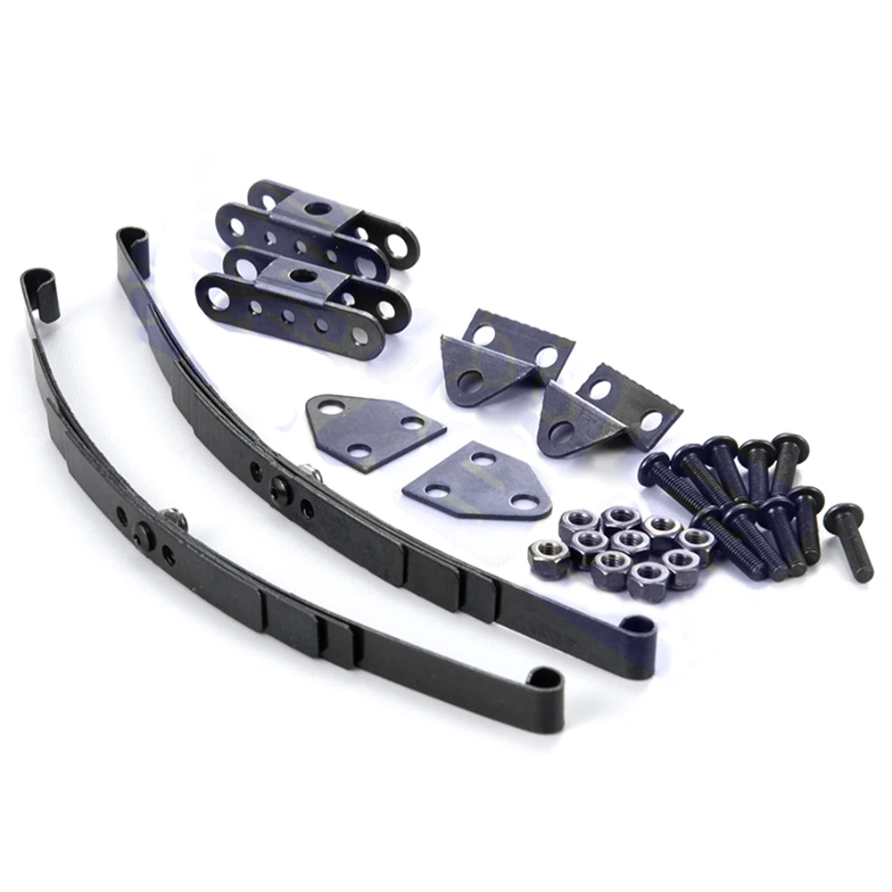 

Metal Hard Leaf Spring Suspension Bar with Accessories for 1/10 D90 RC4WD Tamiya Axial RC Truck Rock Crawler Upgrade Parts