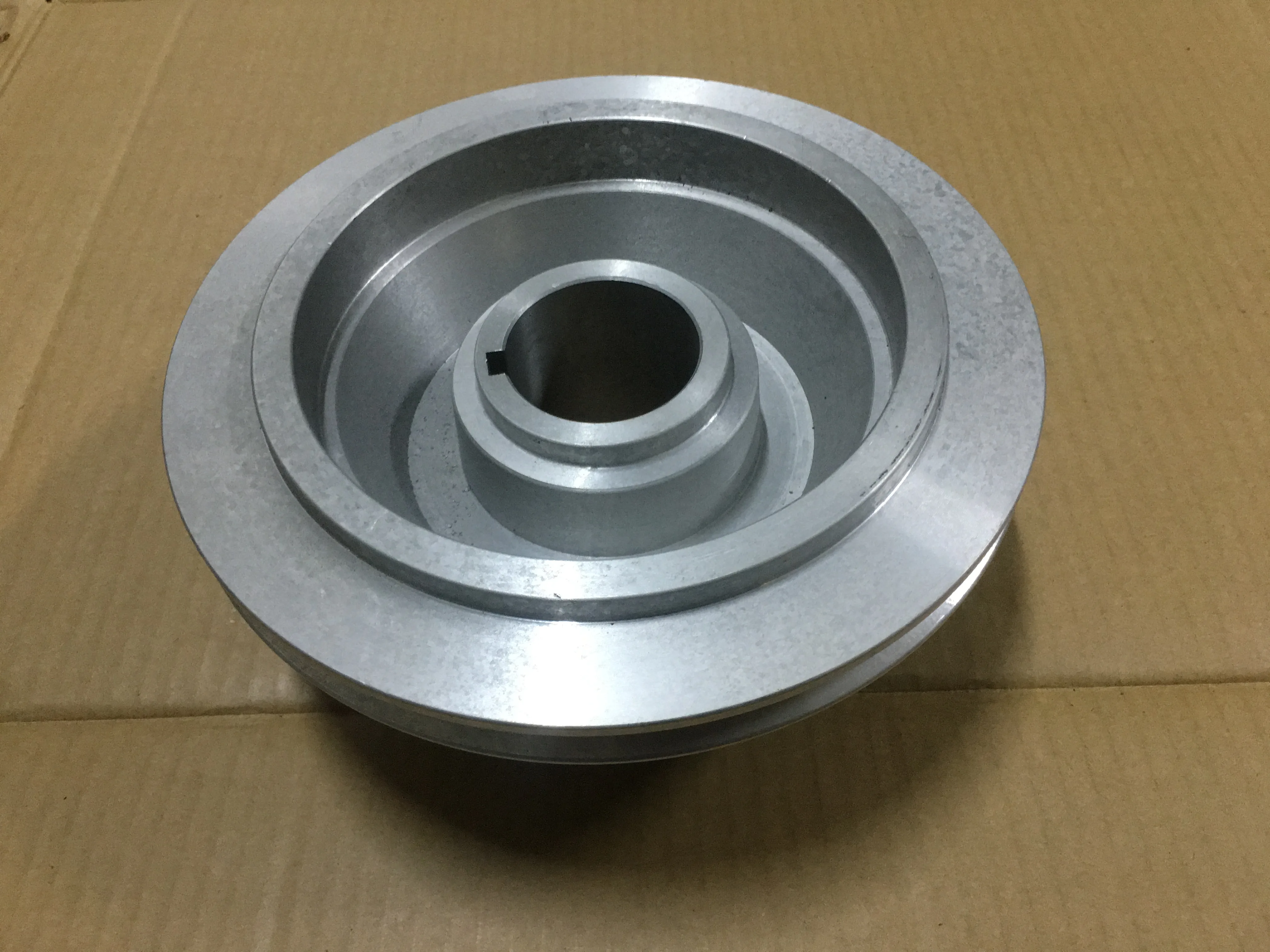 1PC Taiwan Vertical Rocker Step Pulley No. 5 Vertical Steel Head MILL Part Milling Machine Spindle PULLEY 5-Layer Groove