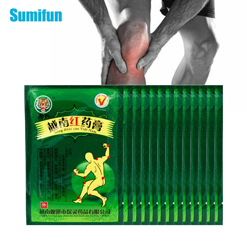 

8/24/48/80pcs Vietnam Tiger Plaster Muscle Neck Back Joint Pain Relief Patch Body Ache Anti-inflammation Massage Herbal Sticker