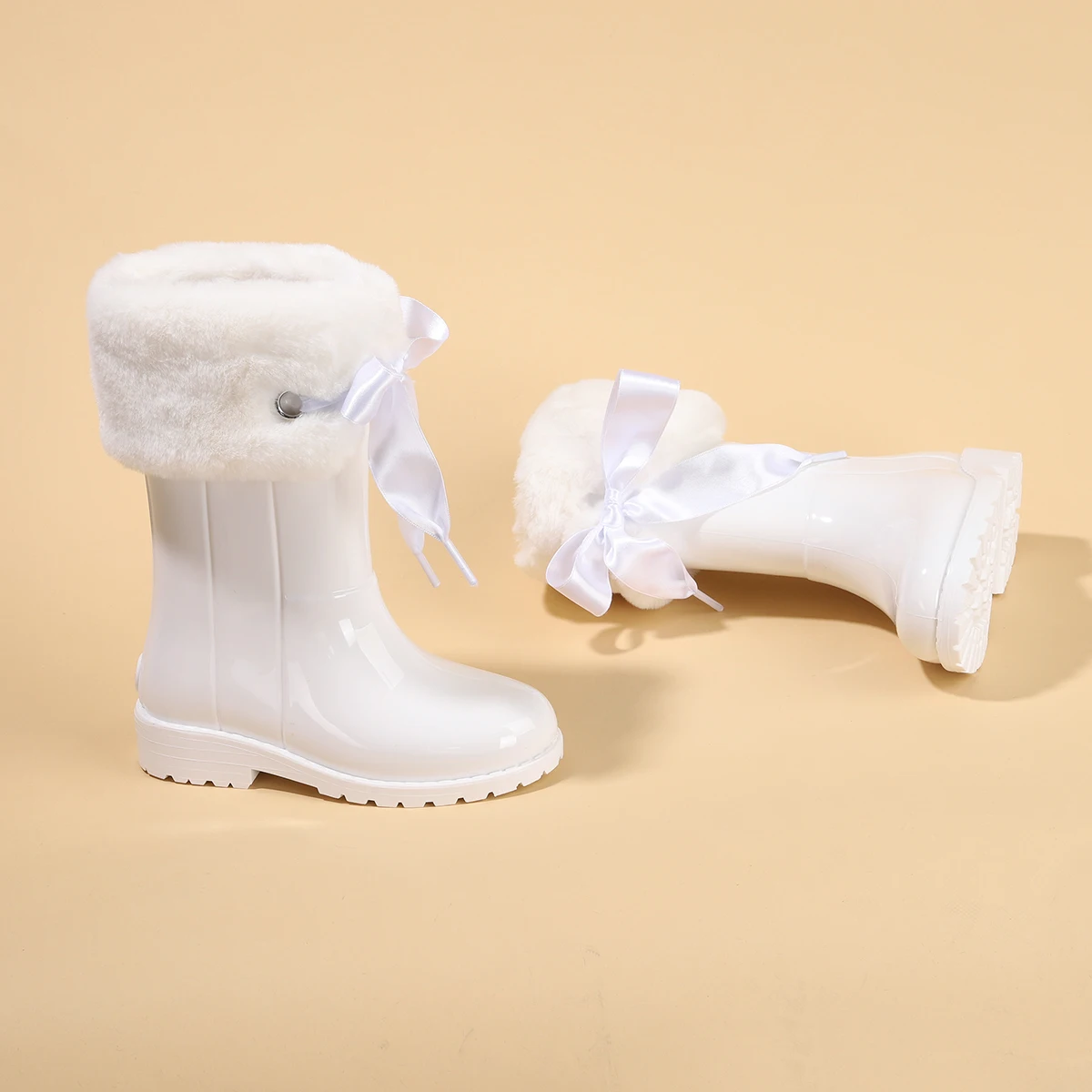 

İgor W10239 Campera Charol Soft Female Child Waterproof Rain Snow Boot