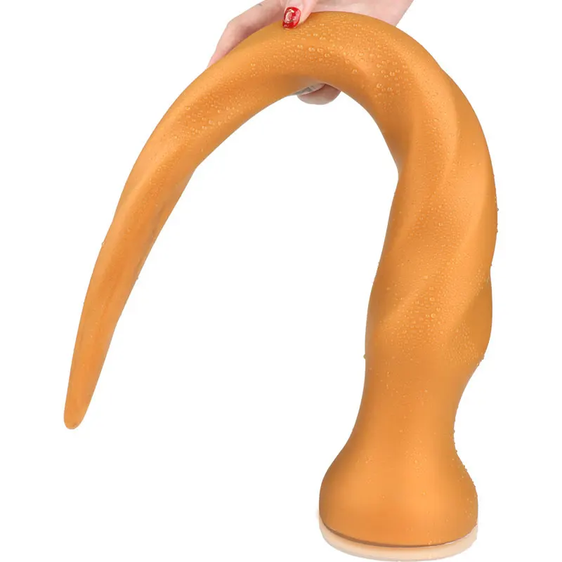 62cm Silicone Super Long Anal Plug for Men Prostate Massage Large Dildo Sex Toys for Women Butt Plug Vagina Stimulator G-Spot