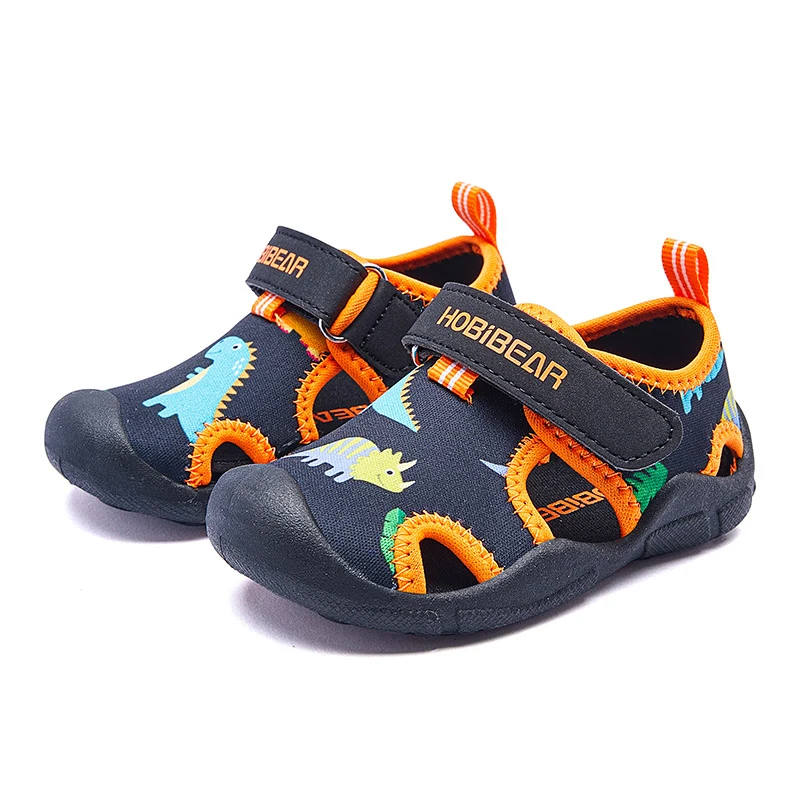 

Children's Shoes 2023 Summer New Girls' Baby Soft-soled sandals boys' barefoot beach shoes