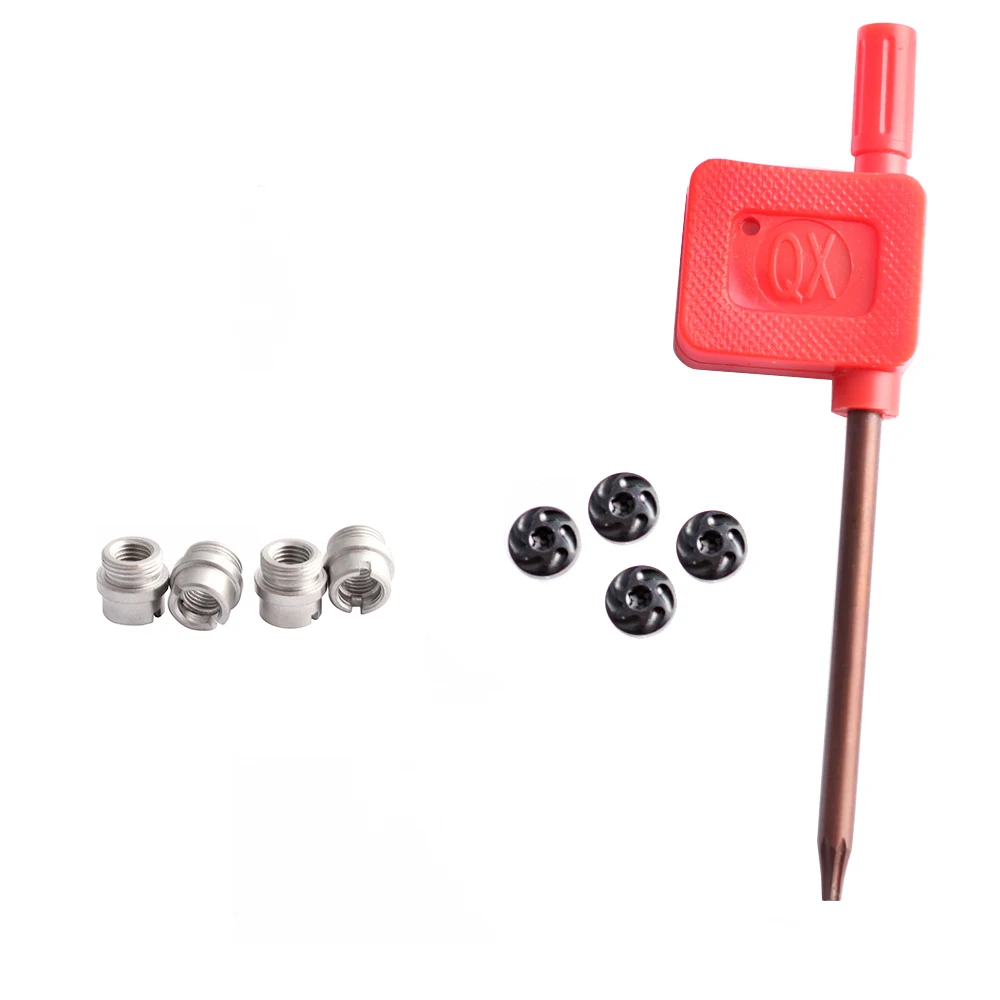 1911 Grip Screws Complete Kit With Torx Spiral Screws & Washers Bushings & Torx key