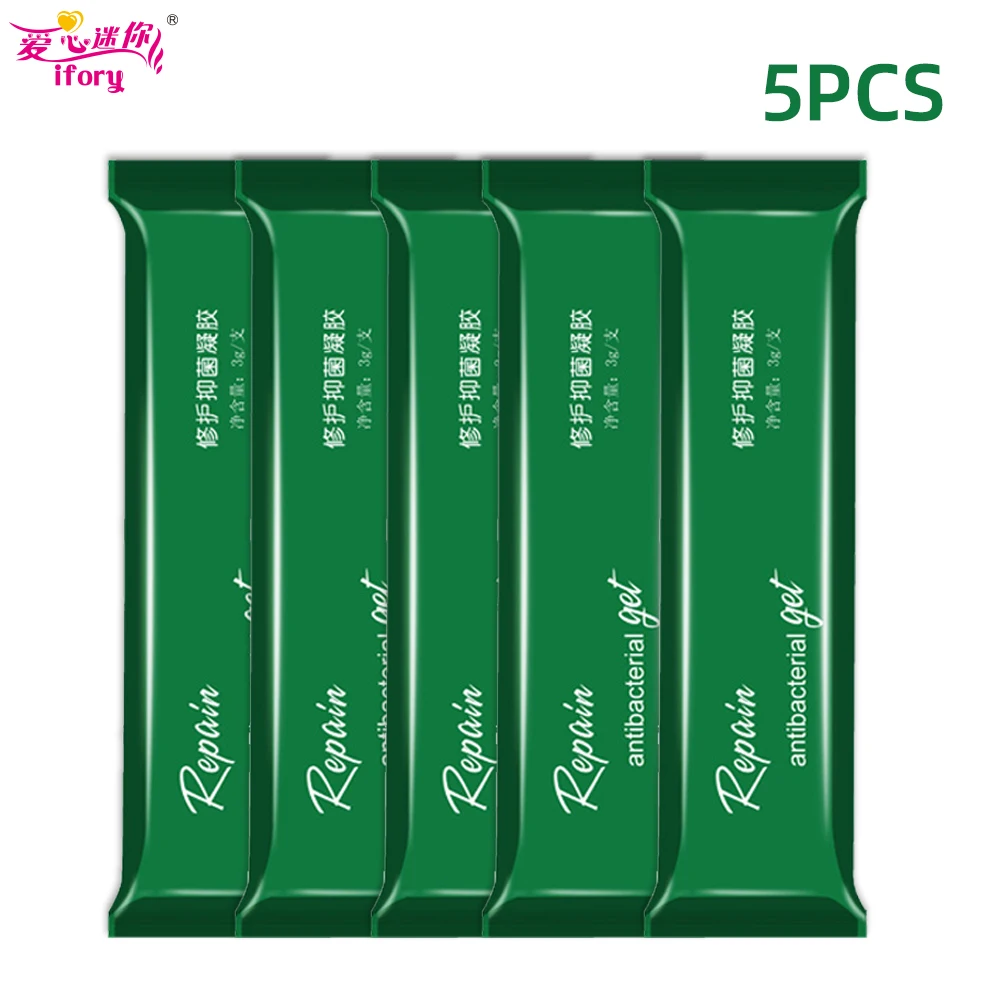 Ifory 5Pcs Hemorrhoids Cream Treating Acne Anal Fistula Pain Anal Hemorrhoids Cold Compress Gel Internal Piles External Fissure