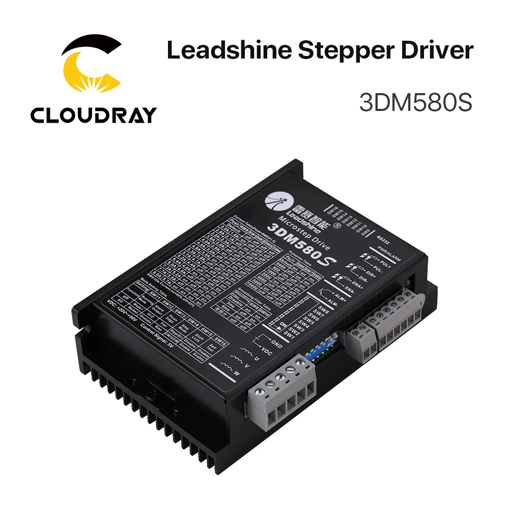 Leadshine 3DM580S 3 Phase Stepper Driver for Nema 23 Nema 34 57/86 Stepping Motor CNC Engraving Machine