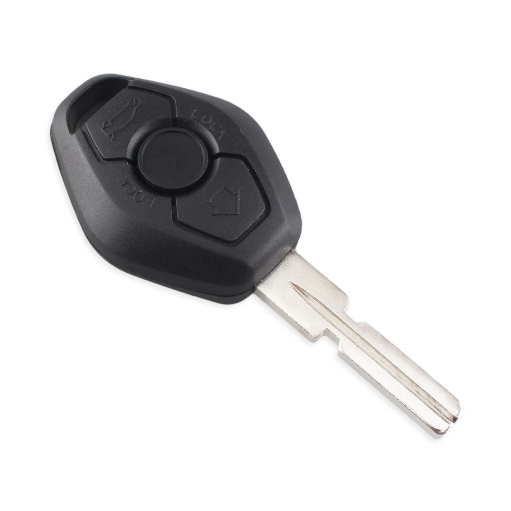 Keyyou sem cortes chave do carro escudo 3 bnt para bmw e38 e39 e46 ews sistema chave remoto fob caso substituição chave do carro capa keyless fob