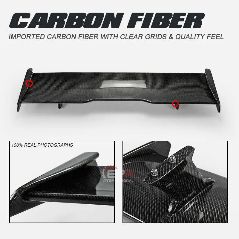 

For BMW 2 3 4 Series M4 M3 M2 F82 F32 MP-style Carbon Fiber Rear Trunk Spoiler Wing Lip Diffusers Trim Bodykits