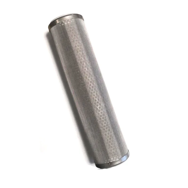 Parti del filtro dell\'acqua cartuccia lavabile a resistenza ad alta temperatura da 10 pollici filtro in acciaio inossidabile 300 mesh 50 micro