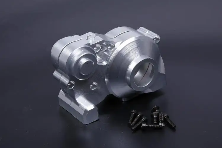 CNC precision machining all metal gearbox housing for ROVAN ROFUN KM HPI BAJA 5B 5T 5SC