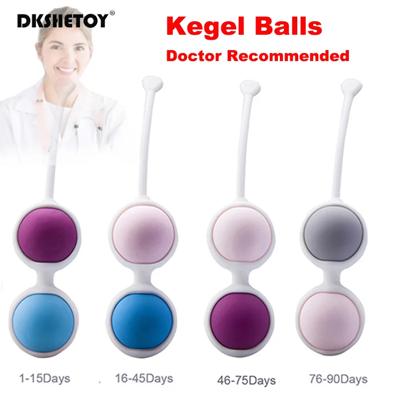 Chinese Balls Kegel Vaginal Balls Sex Toys For Women Silicone Geisha Balls Vaginal Tightening Kegel Exercitador Muscles Dumbbell