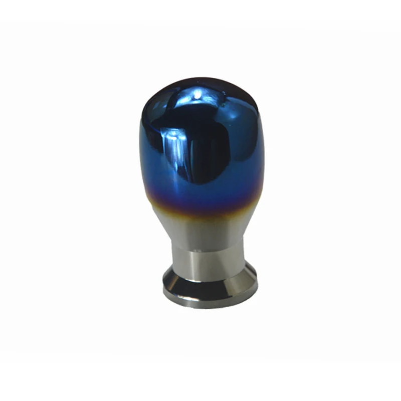 Universal Blue Burnt Titanium Color Aluminum Sport Racing Car Shift Gear Knob Shifter Lever Head Stick