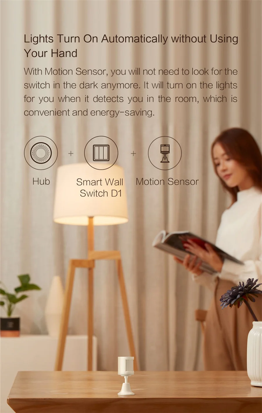 Aqara Smart Switch D1 Zigbee Wireless Light Switch 3 Button Key with Neutral Voice Control for Xiaomi Mijia Mi Home Kit