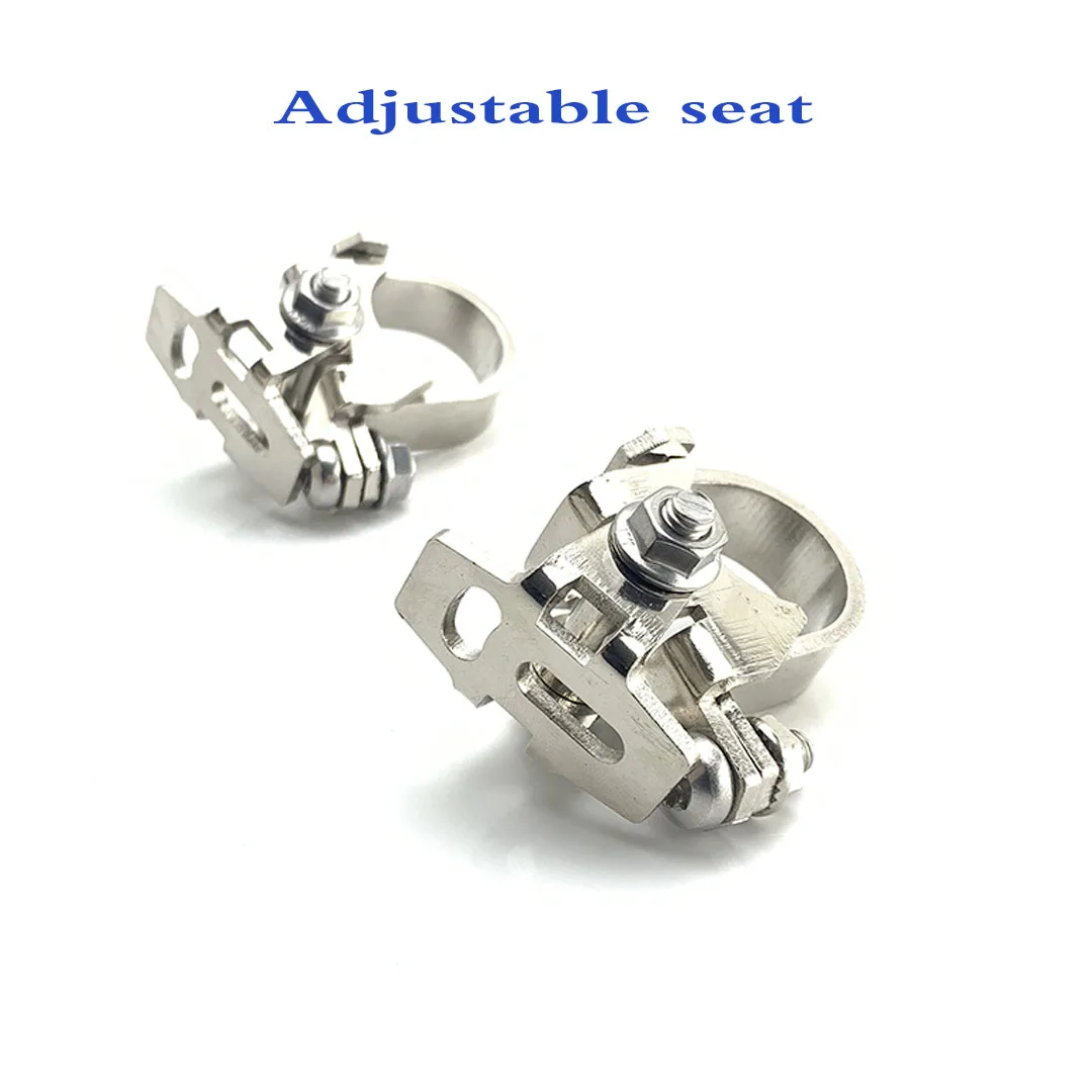 

Applicable to BMW Motorcycle Universal Spotlight Bracket Spotlight Stainless Steel Hanger Fixed Frame 25mm Pipe Clamp PartsR1200