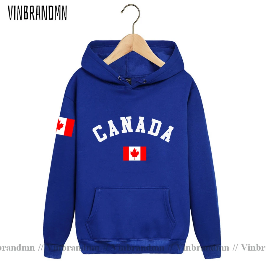 Canada Flag Men Women Sweatshirt Popular High Quality North American Hip Hop Casual Streetwear Hooded Sweatshirt Brand Clothing