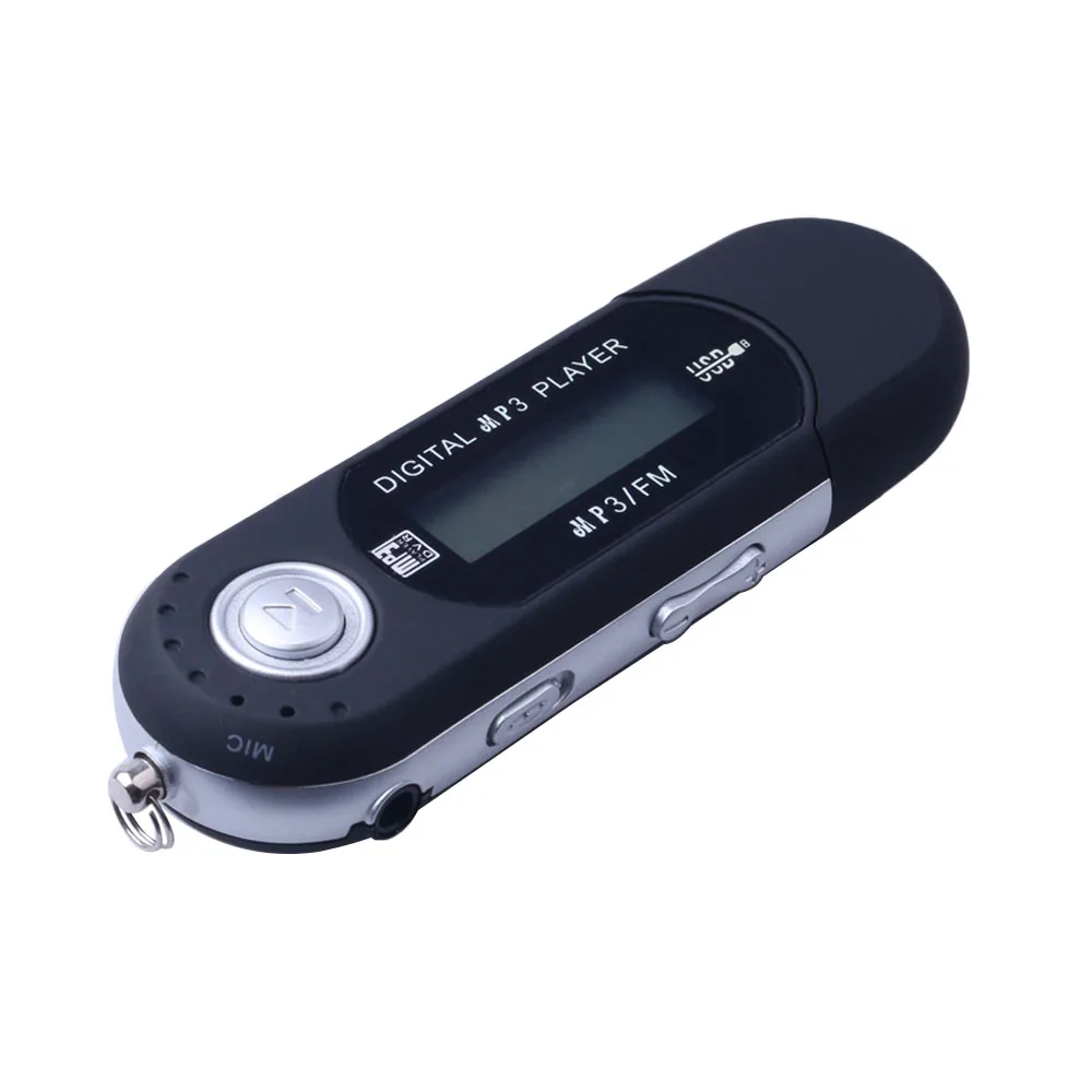 مشغل صغير USB MP3 فلاش LCD شاشة رقمية مشغل MP3 دعم 4GB 8GB TF فتحة للبطاقات مشغل موسيقى راديو FM مشغل Mp3 المحمولة