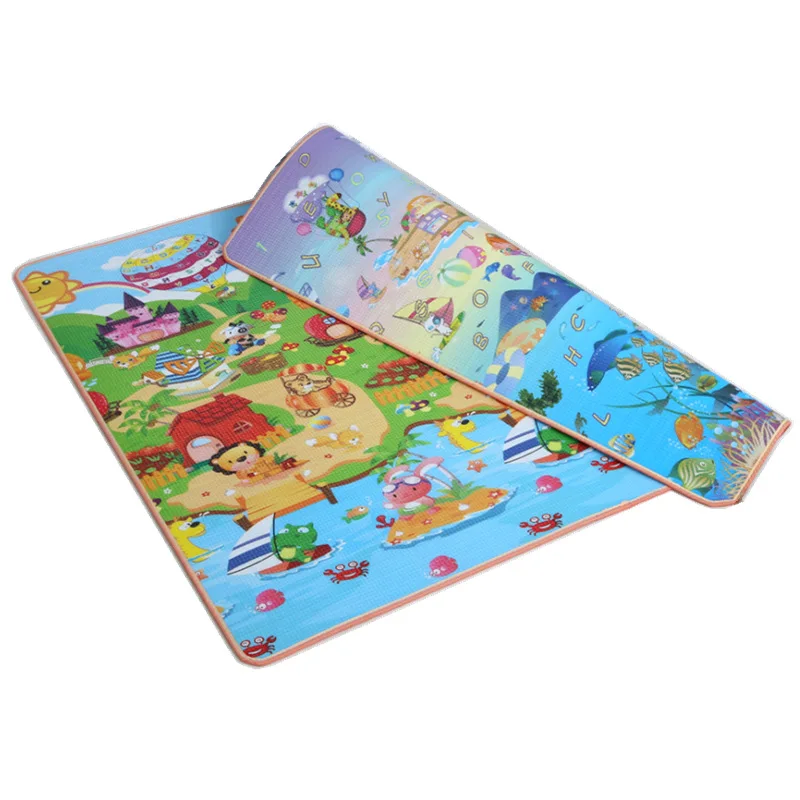 200*180*0.5cm Crawling Mat Double Surface Baby Carpet creative cartoon design Developing Mat for Children Cute Baby Play Mat